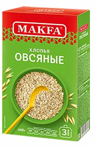 Makfa Хлопья овсяные 400гр