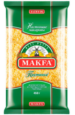 Makfa Паутинка вермишель 400гр.