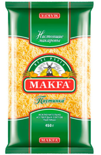 Makfa Паутинка вермишель 400гр.