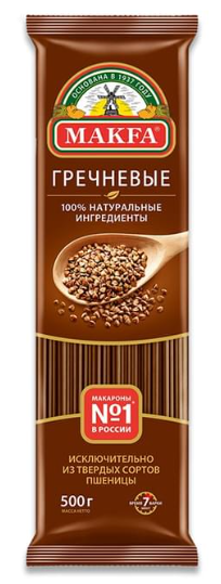 Makfa Вермишель Длинная гречневая 500гр