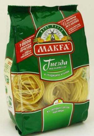 Makfa ФЕТТУЧЧИНЕ (Гнезда) 450гр
