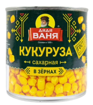 Кукуруза Дядя Ваня  деликатесная консервированная 340 гр.