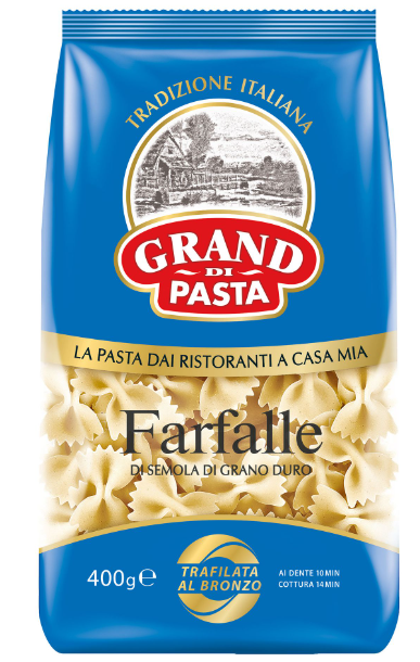 Grand di Pasta FARFALLE (Фарфалле) 400 гр