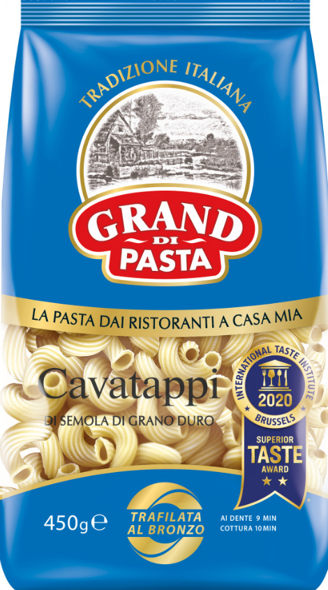 Grand di Pasta CAVATAPPI (Витки) 450гр