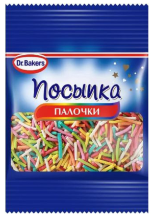 Dr.Bakers Посыпка Палочки 10г