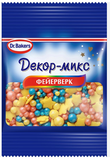 Dr.Bakers Посыпка Фейерверк 10г