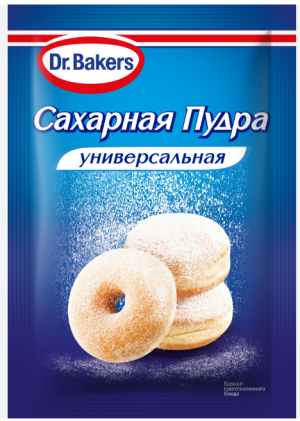 Dr.Bakers Сахарная пудра универсальная 60гр