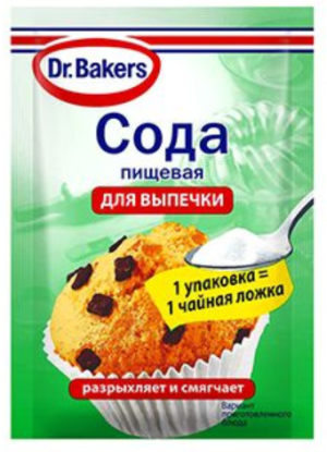 Dr.Bakers Сода пищевая 5гр