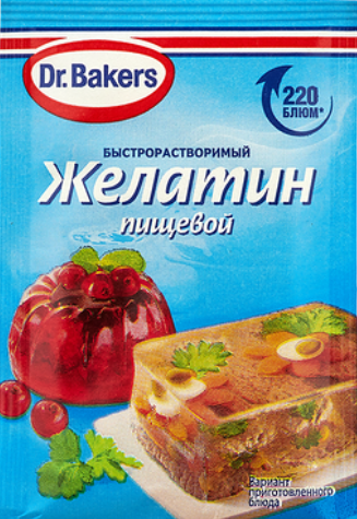Dr.Bakers Желатин 10г