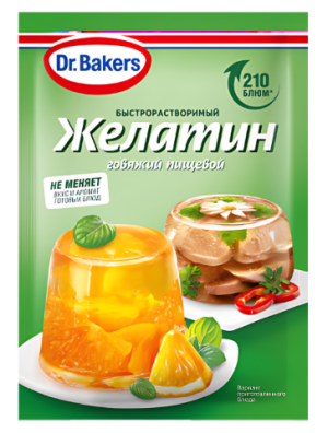 Dr.Bakers Желатин говяжий 20гр