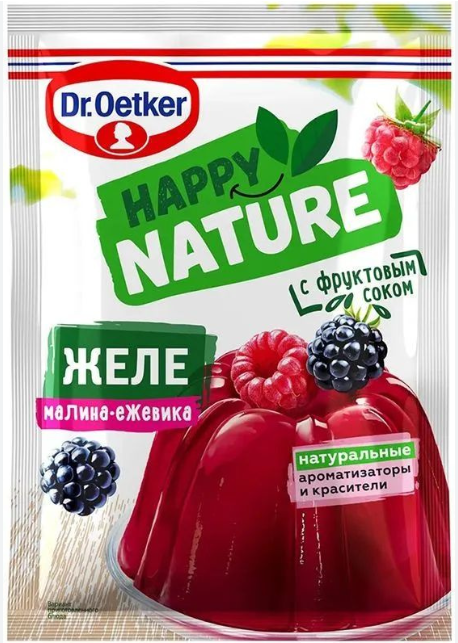 Dr.Bakers Желе малина и ежевика 41г