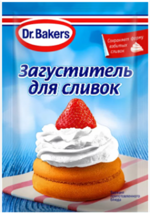 Dr.Bakers Загуститель для сливок 8гр