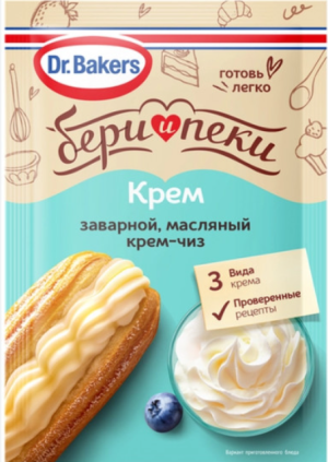 Dr.Bakers Крем заварной масляный крем-чиз 75гр
