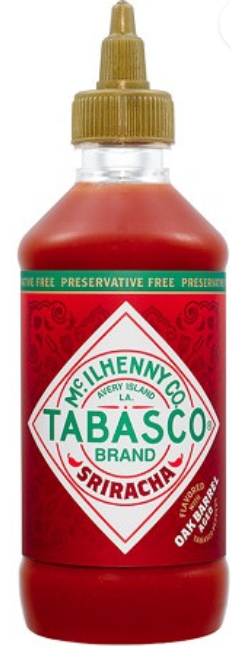 Tabasco Sriracha sauce, (шрирача) 256 ml
