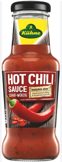 Соус Hot chili, 250 мл Kuhne