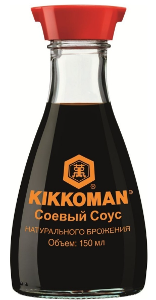 KIKKOMAN Soy Sauce, 150ml соевый соус