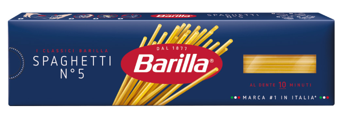 Barilla Паста 5 злаков Spaghetti (СПАГЕТТИ) 450 гр