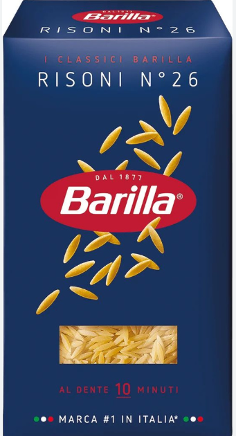 Barilla Паста Risoni (РИЗОНИ) 450 гр