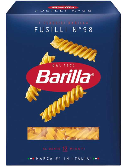 Barilla Паста Fusilli Integralle (ФУЗИЛЛИ ИНТЕГРАЛЛЕ) 450 гр