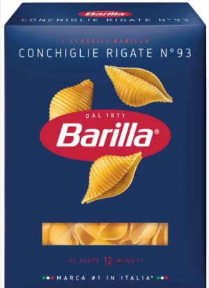 Barilla Паста Conchiglie rigate (КОНКИЛЬЕ РИГАТЕ) 450 гр.