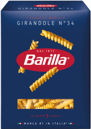 Barilla Паста Girandole (ДЖИРАНДОЛЕ) 450 гр