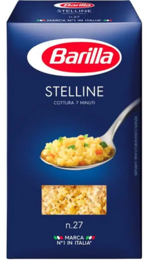 Barilla Паста Stelline (СТЕЛЛИНЕ) 450гр