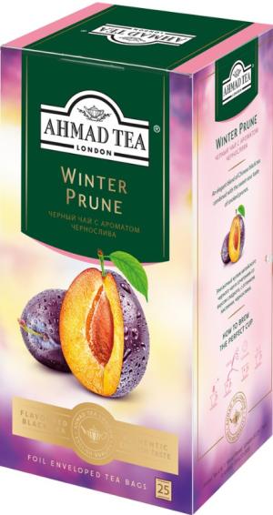 Пакет/чай Ahmad Tea с черносливом  25шт