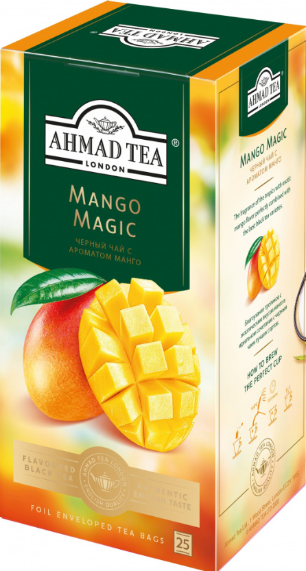 Пакет/чай Ahmad Tea Магия Манго 25шт