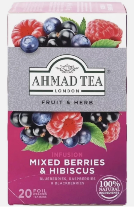 Пакет/чай Ahmad Tea с лесными ягодами 20шт