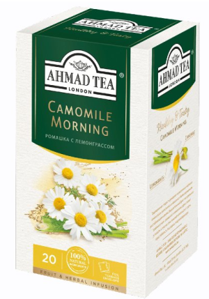 Пакет/чай Ahmad Tea с ромашкой и лимонным сорго 20шт