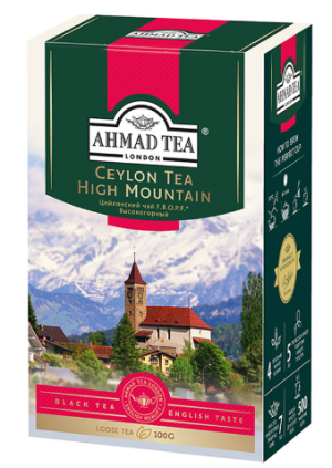 Лис/чай Ahmad Tea Цейлонский чай высокогорный FBOPF 200г в коробке