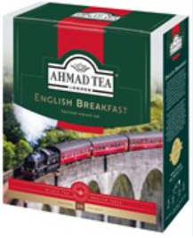 Пакет/чай Ahmad Tea Английский Завтрак 400шт в конвертах из фольги