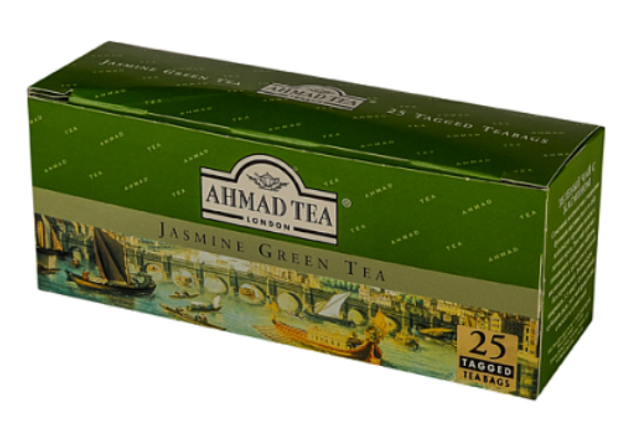 Пакет/чай Ahmad Tea Зеленый чай с жасмином 25шт