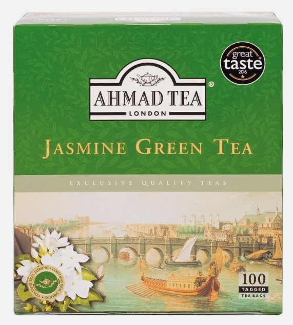 Пакет/чай Ahmad Tea Зеленый чай с жасмином 400шт