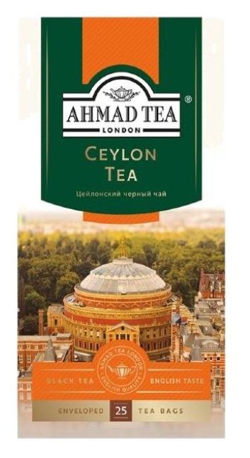 Пакет/чай Ahmad Tea Цейлонский чай 25шт