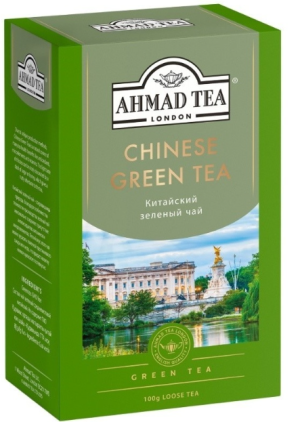 Лис/чай Ahmad Tea Китайский зеленый чай 200г в коробке