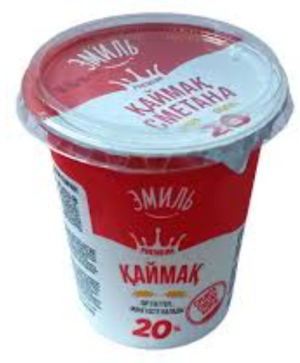 Эмиль Сметана, 20% п/стакан, 380гр.