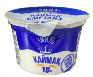 Эмиль Сметана, 15% п/стакан, 180гр.
