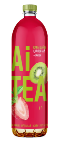 Черный Чай "Ai Tea" Клубника-Киви 0,5 л пэт