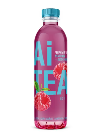 Черный Чай "Ai Tea" Малина 1,0 л пэт