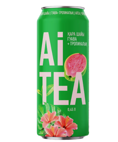 Черный Чай "Ai Tea" Гуава-Тропические Фрукты 0,45 л а/б