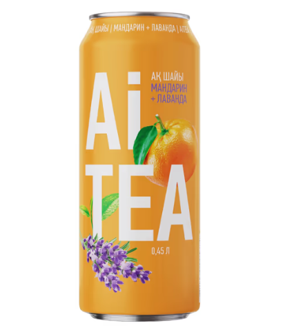 Белый Чай "Ai Tea" Мандарин-Лаванда 0,45 л а/б