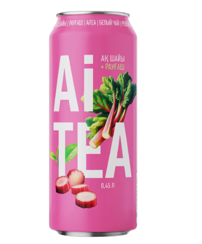 Белый Чай "Ai Tea" Ревень 0,45 л а/б