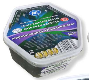 Салат из морской капусты "Классический", 380 гр. Ак Фиш