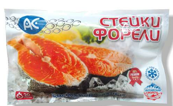 Стейки форели 350гр Ак Фиш