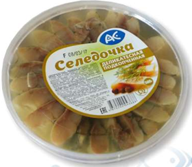 Пресерва "Селедочка Деликатесная подкопченая" 500 гр. Ак Фиш