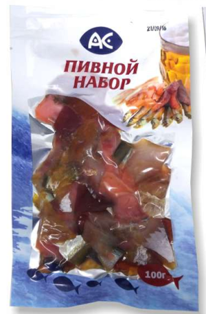 Пивной набор в вакуумной упаковке 100гр. Ак Фиш