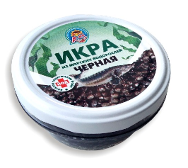 Икра черная из морских водорослей, 113гр АС, с/б Ак Фиш