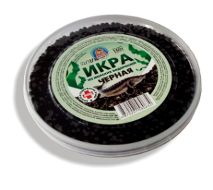 Икра черная  из морских водорослей, 160гр АС Ак Фиш