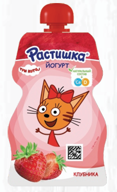 Растишка пюре клубника 70гр